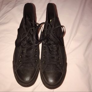 All black converse